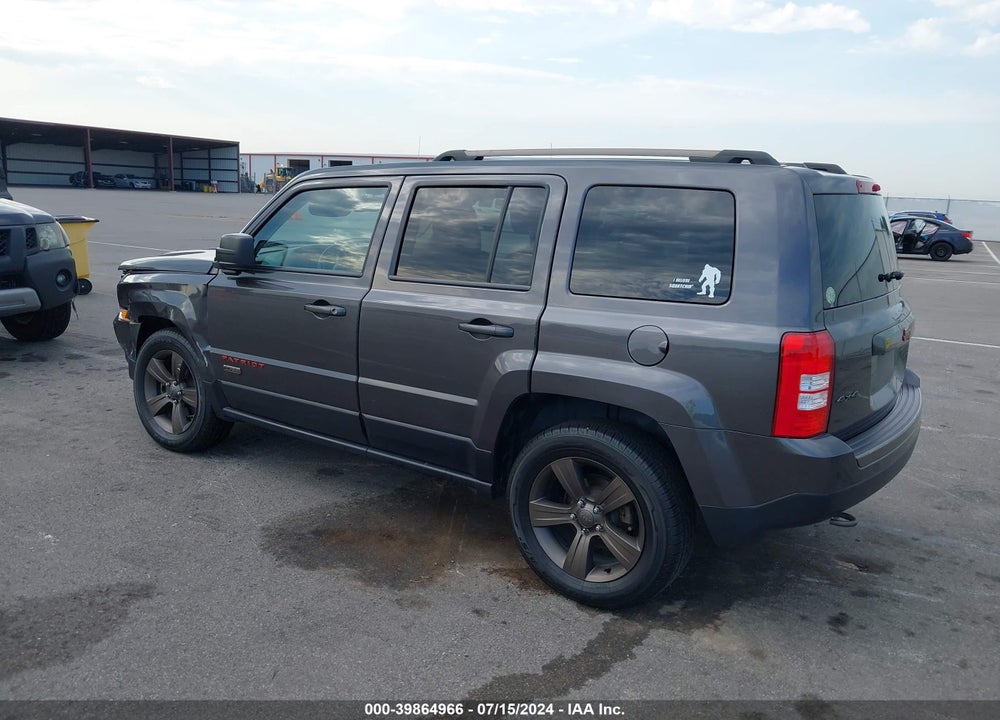 2017 JEEP PATRIOT 75TH ANNIVERSARY EDITION 4X4 VIN: 1C4NJRBB0HD170482