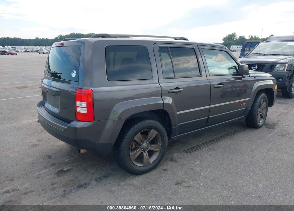2017 JEEP PATRIOT 75TH ANNIVERSARY EDITION 4X4 VIN: 1C4NJRBB0HD170482