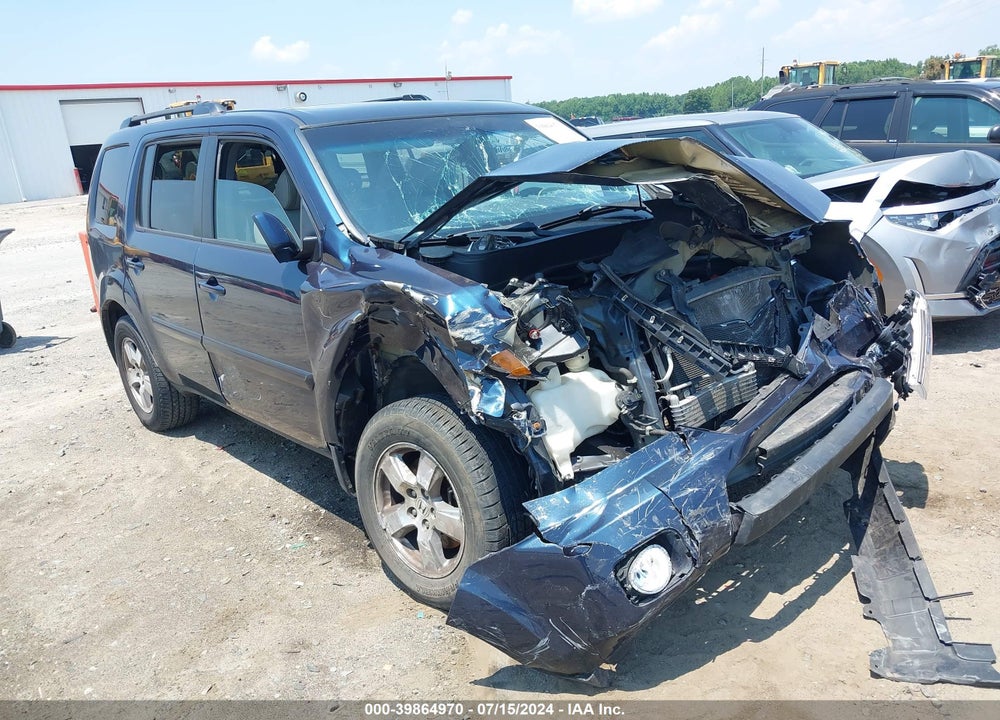 2011 HONDA PILOT EX-L VIN: 5FNYF3H50BB041896