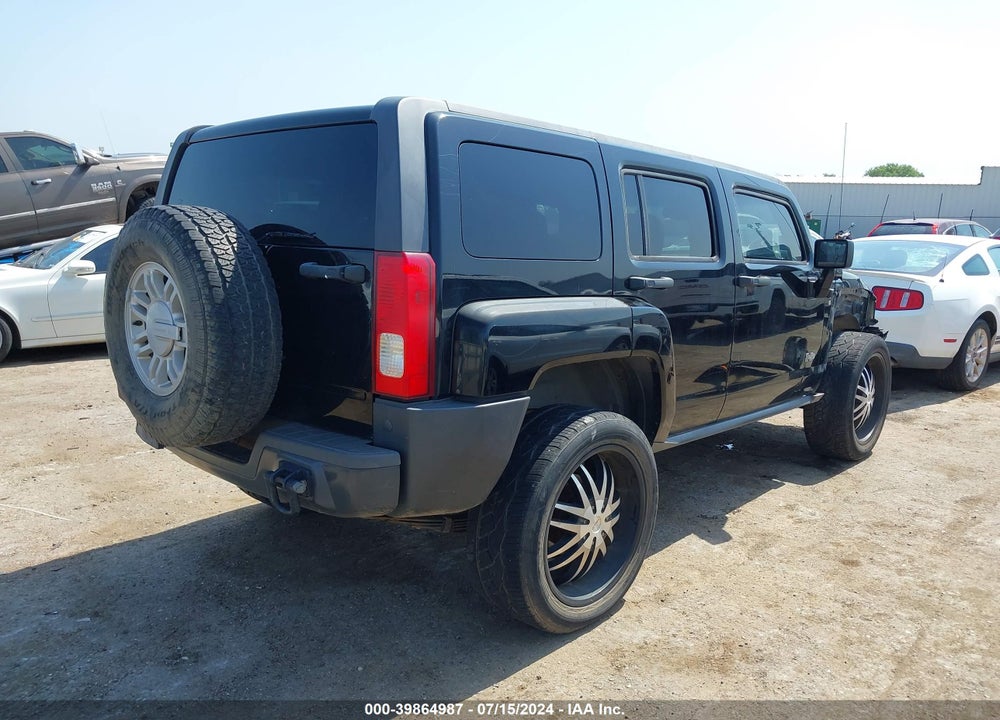 2009 HUMMER H3 SUV VIN: 5GTEN13E198140473