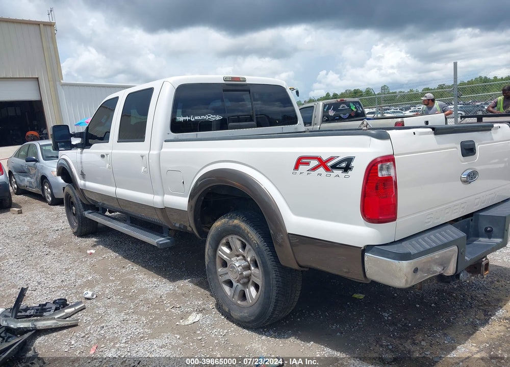 2015 FORD F-250 LARIAT VIN: 1FT7W2BT4FEA49780