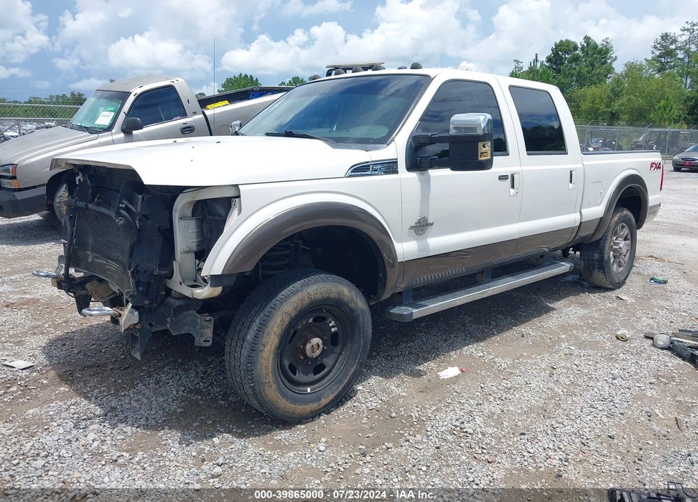 2015 FORD F-250 LARIAT VIN: 1FT7W2BT4FEA49780