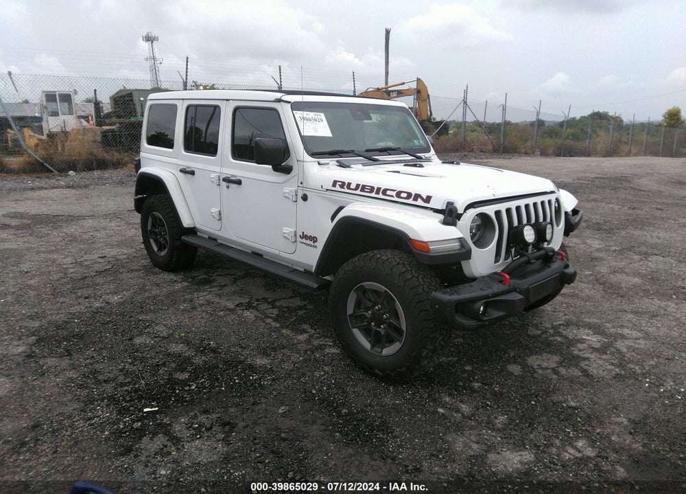 2019 JEEP WRANGLER UNLIMITED RUBICON 4X4 VIN: 1C4HJXFN4KW595317