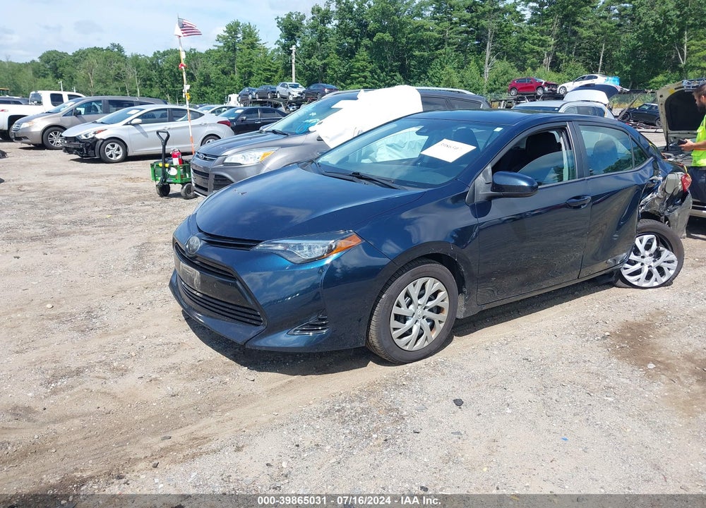 2019 TOYOTA COROLLA LE VIN: 5YFBURHE9KP870548