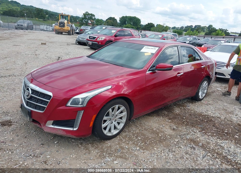 2014 CADILLAC CTS LUXURY VIN: 1G6AR5S32E0168389