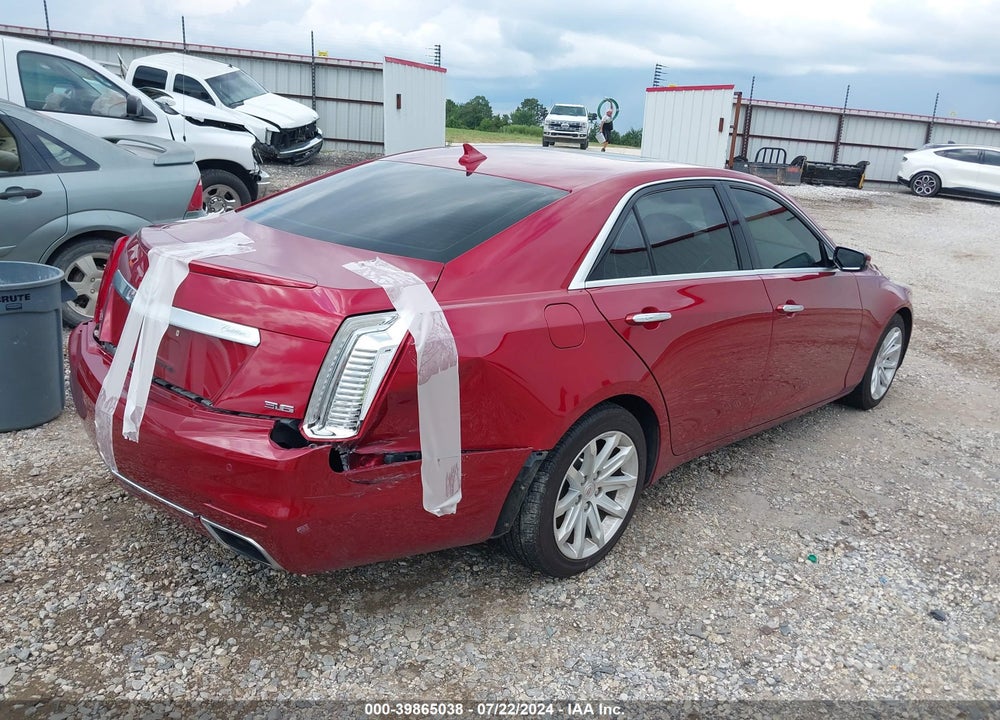 2014 CADILLAC CTS LUXURY VIN: 1G6AR5S32E0168389