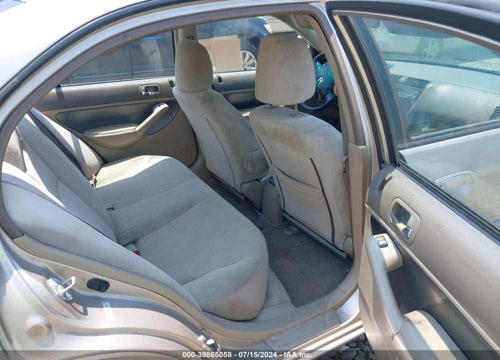 2002 HONDA CIVIC LX VIN: 1HGES16672L052293