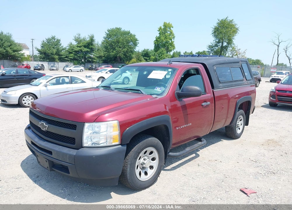 2013 CHEVROLET SILVERADO 1500 WORK TRUCK VIN: 1GCNCPEX5DZ266420