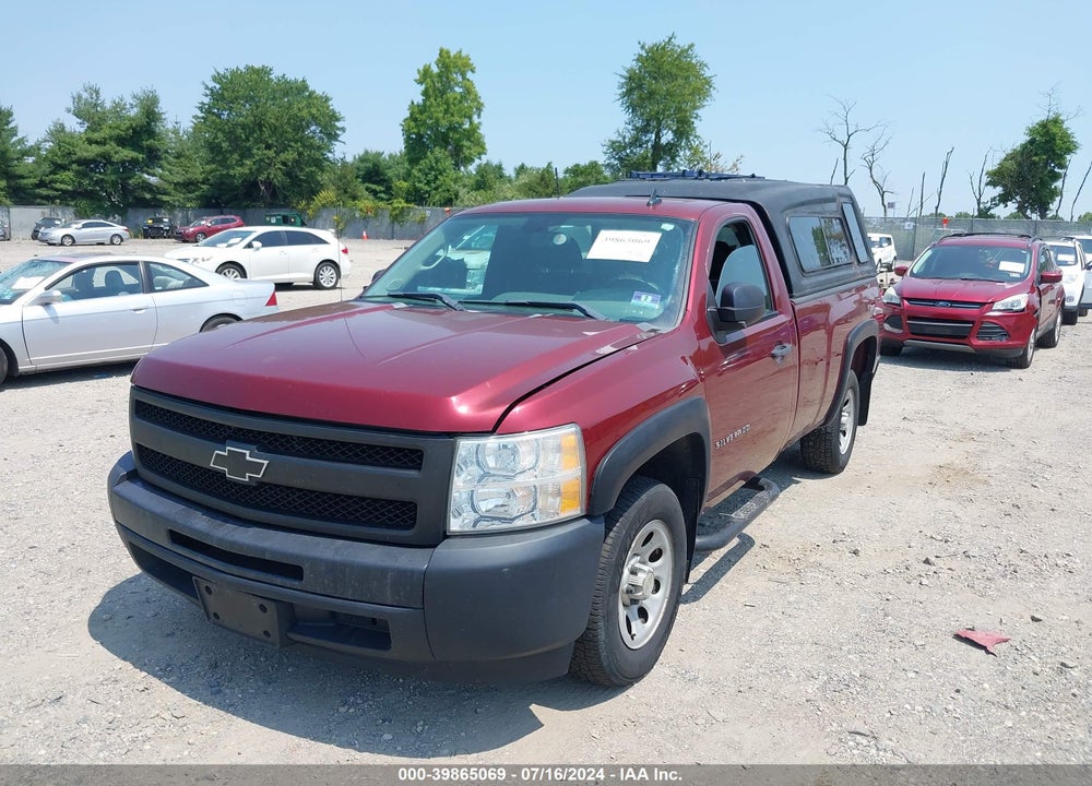 2013 CHEVROLET SILVERADO 1500 WORK TRUCK VIN: 1GCNCPEX5DZ266420