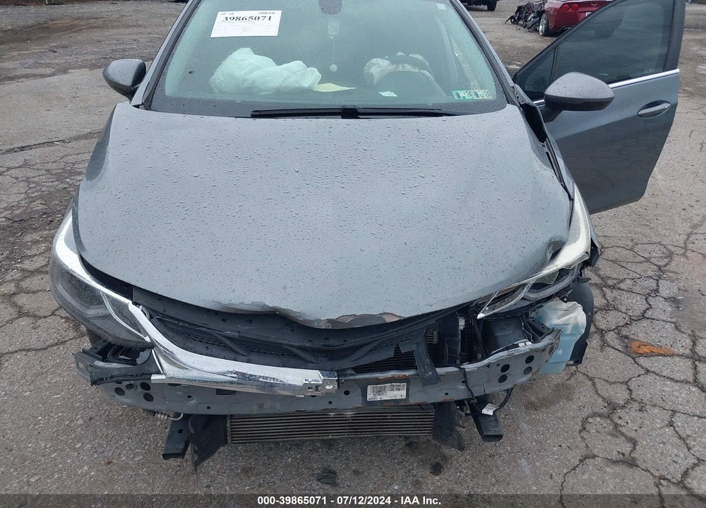 2019 CHEVROLET CRUZE LT VIN: 1G1BE5SM7K7107346