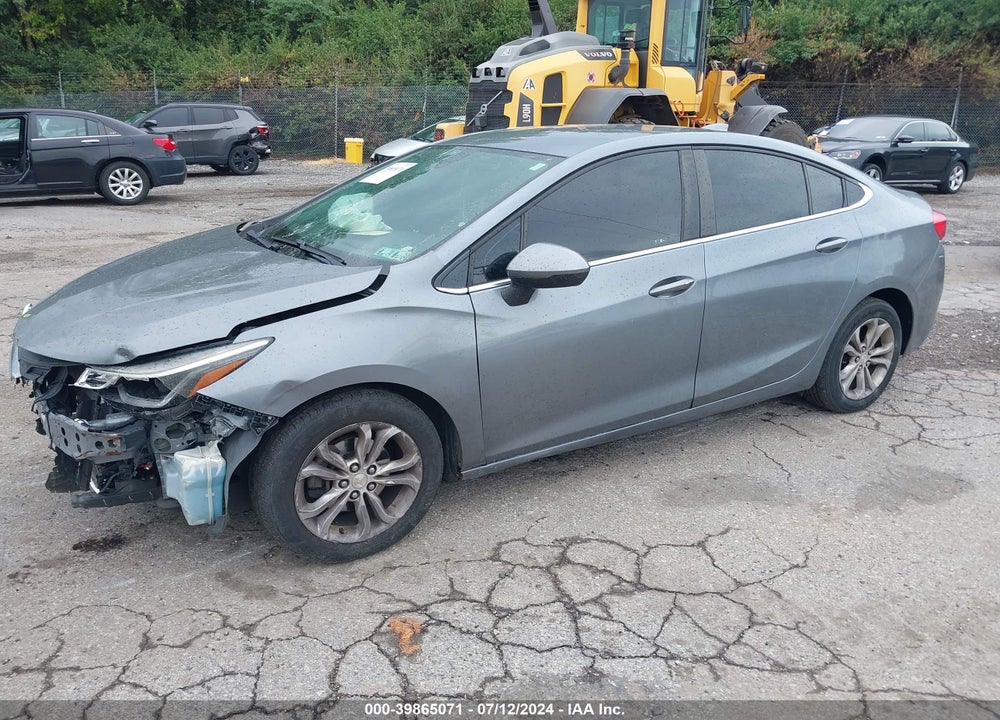 2019 CHEVROLET CRUZE LT VIN: 1G1BE5SM7K7107346