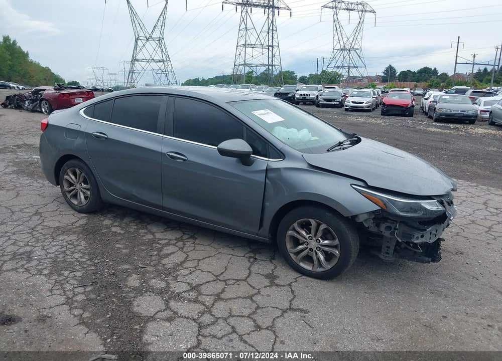 2019 CHEVROLET CRUZE LT VIN: 1G1BE5SM7K7107346