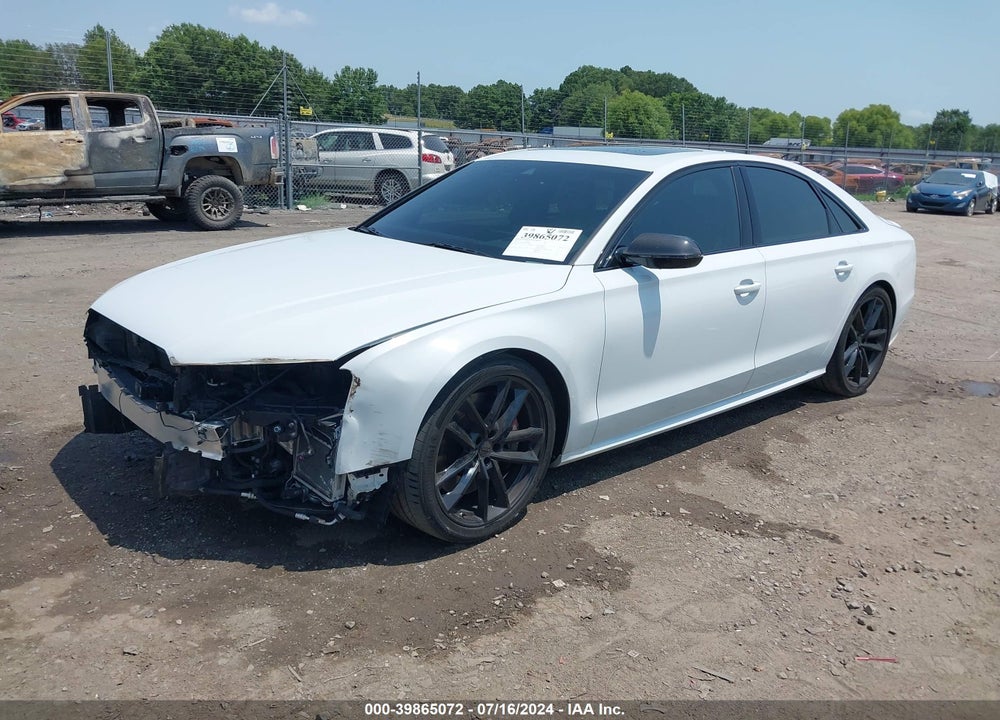 2017 AUDI S8 4.0T PLUS VIN: WUAJ5AFD9HN900564
