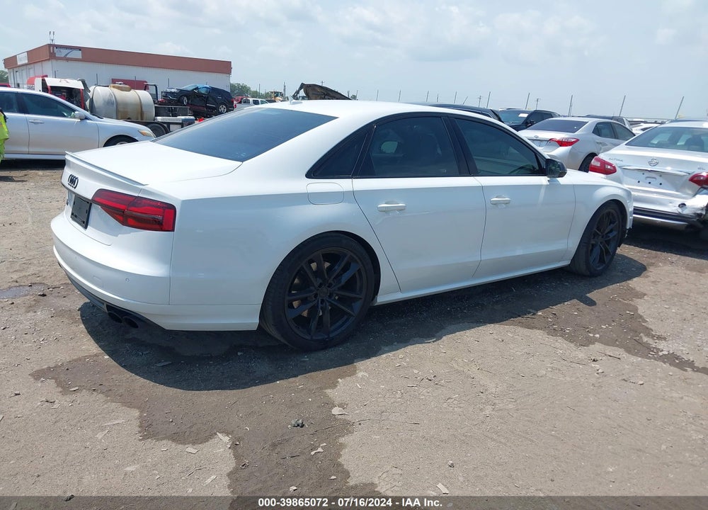 2017 AUDI S8 4.0T PLUS VIN: WUAJ5AFD9HN900564