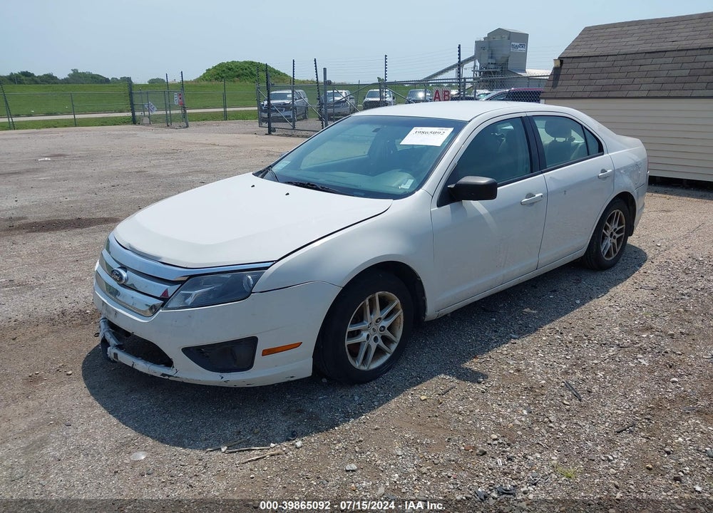 2011 FORD FUSION S VIN: 3FAHP0GAXBR239996