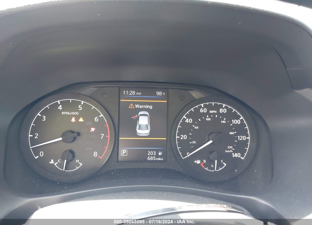 2024 NISSAN ALTIMA S FWD VIN: 1N4BL4BV0RN352954