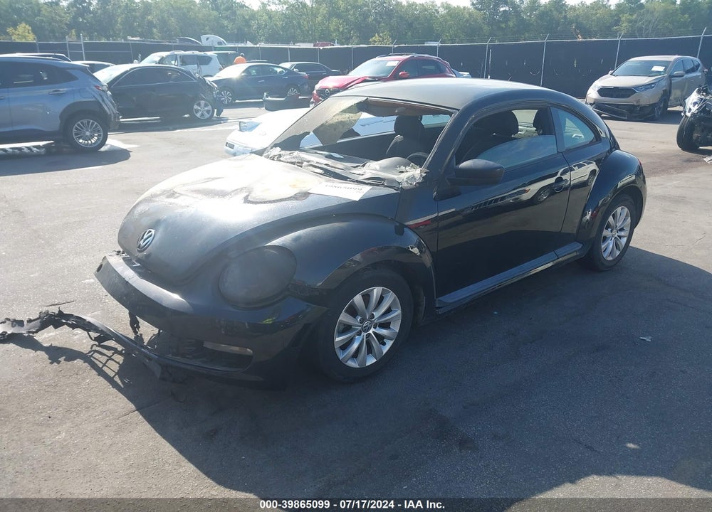 2014 VOLKSWAGEN BEETLE 1.8T ENTRY VIN: 3VWF17AT4EM633823