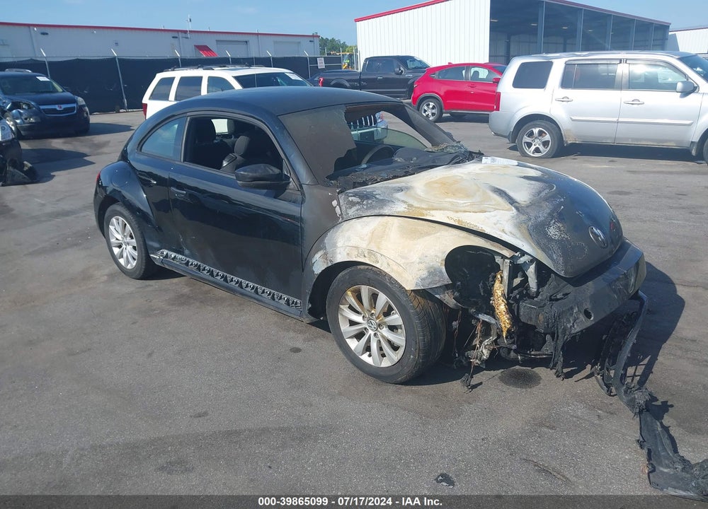 2014 VOLKSWAGEN BEETLE 1.8T ENTRY VIN: 3VWF17AT4EM633823