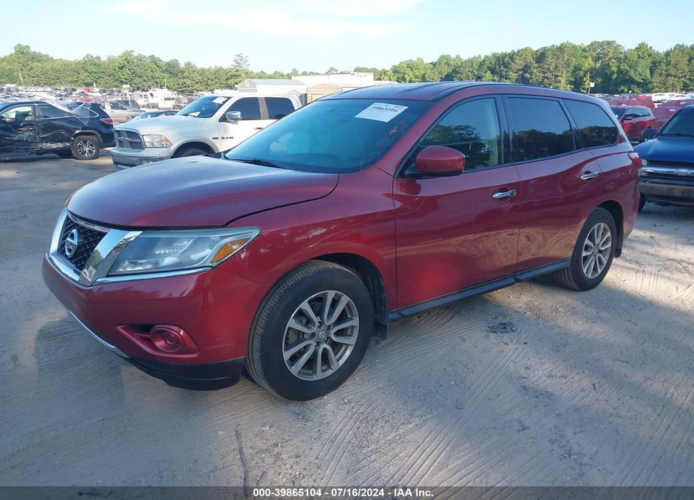 2015 NISSAN PATHFINDER S VIN: 5N1AR2MN5FC642647