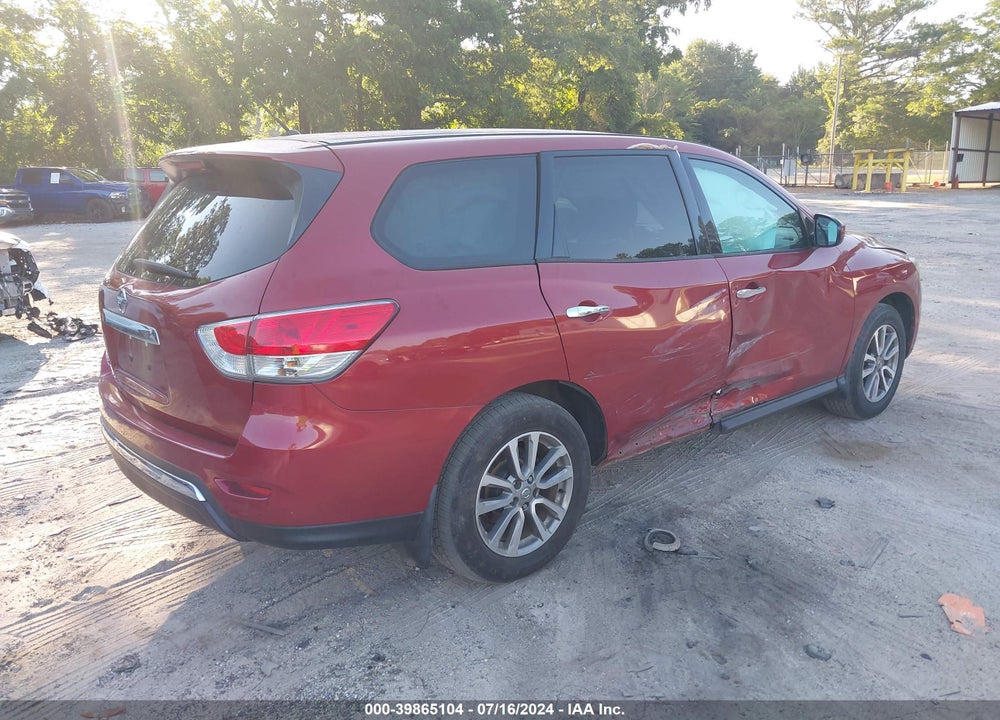2015 NISSAN PATHFINDER S VIN: 5N1AR2MN5FC642647