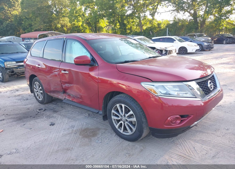2015 NISSAN PATHFINDER S VIN: 5N1AR2MN5FC642647