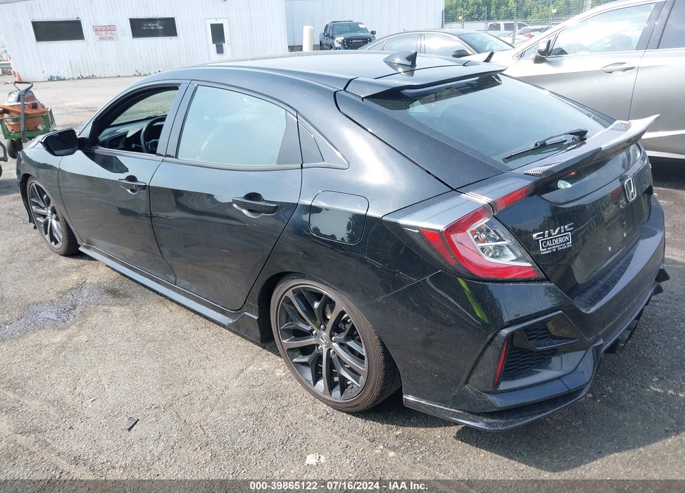 2021 HONDA CIVIC SPORT VIN: SHHFK7H41MU411126
