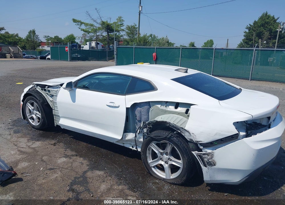2017 CHEVROLET CAMARO 1LS VIN: 1G1FA1RX5H0184319