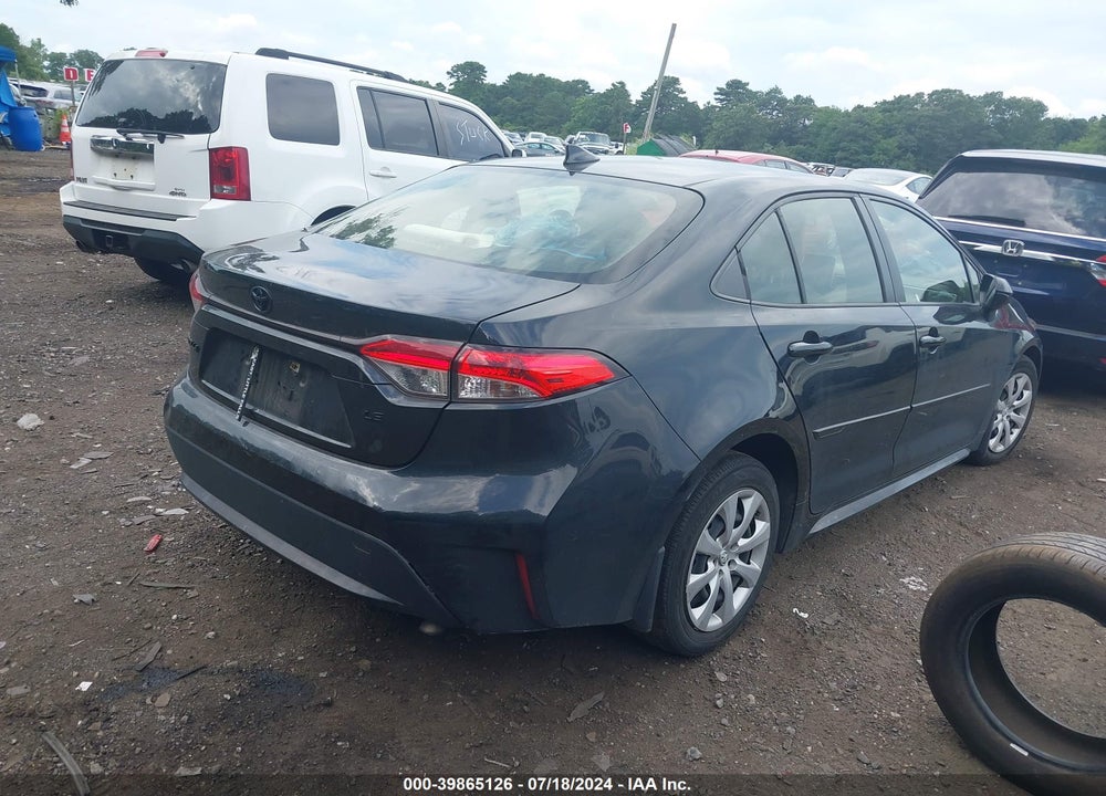 2020 TOYOTA COROLLA LE VIN: JTDEPRAE3LJ113780