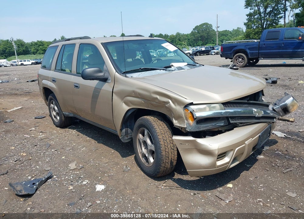 2007 CHEVROLET TRAILBLAZER LS VIN: 1GNDS13SX72266033