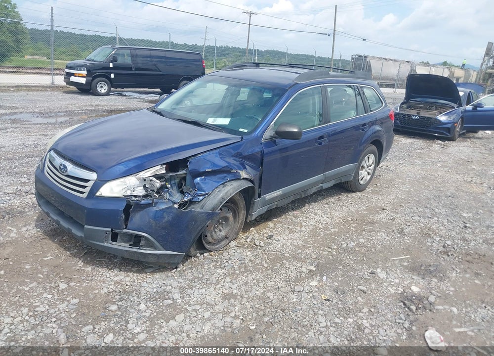 2011 SUBARU OUTBACK 2.5I VIN: 4S4BRBAC0B3399668