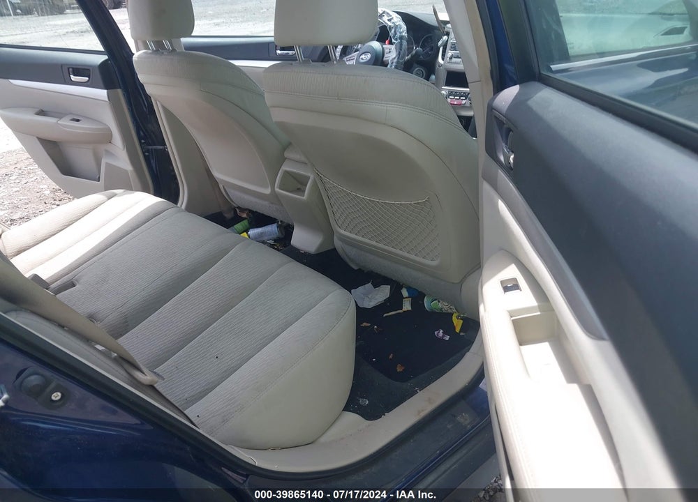 2011 SUBARU OUTBACK 2.5I VIN: 4S4BRBAC0B3399668