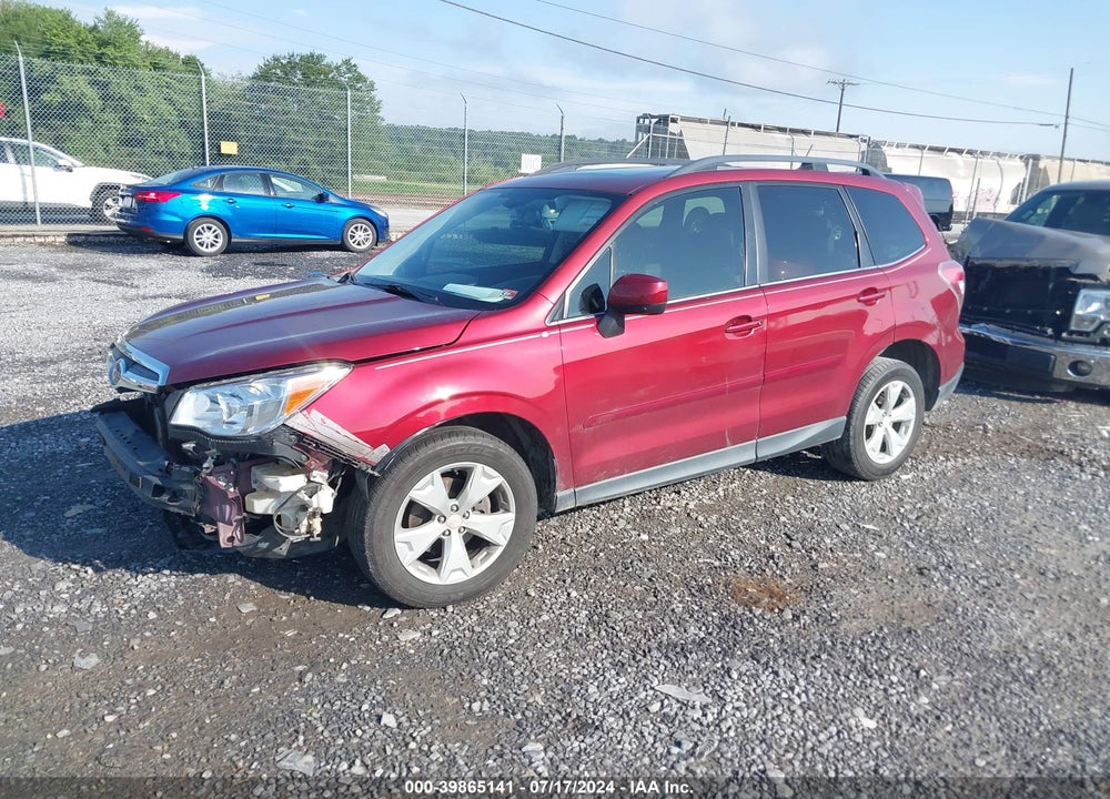 2015 SUBARU FORESTER 2.5I LIMITED VIN: JF2SJARC8FH529040