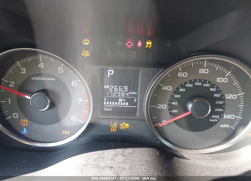 2015 SUBARU FORESTER 2.5I LIMITED VIN: JF2SJARC8FH529040