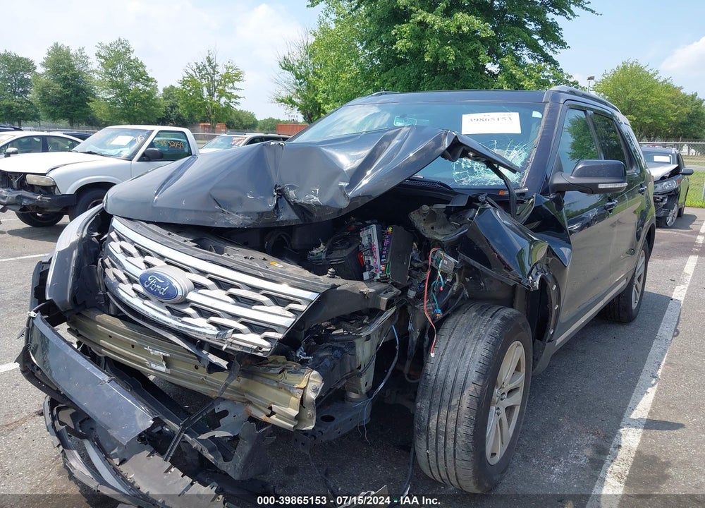 2018 FORD EXPLORER XLT VIN: 1FM5K8D87JGB02074