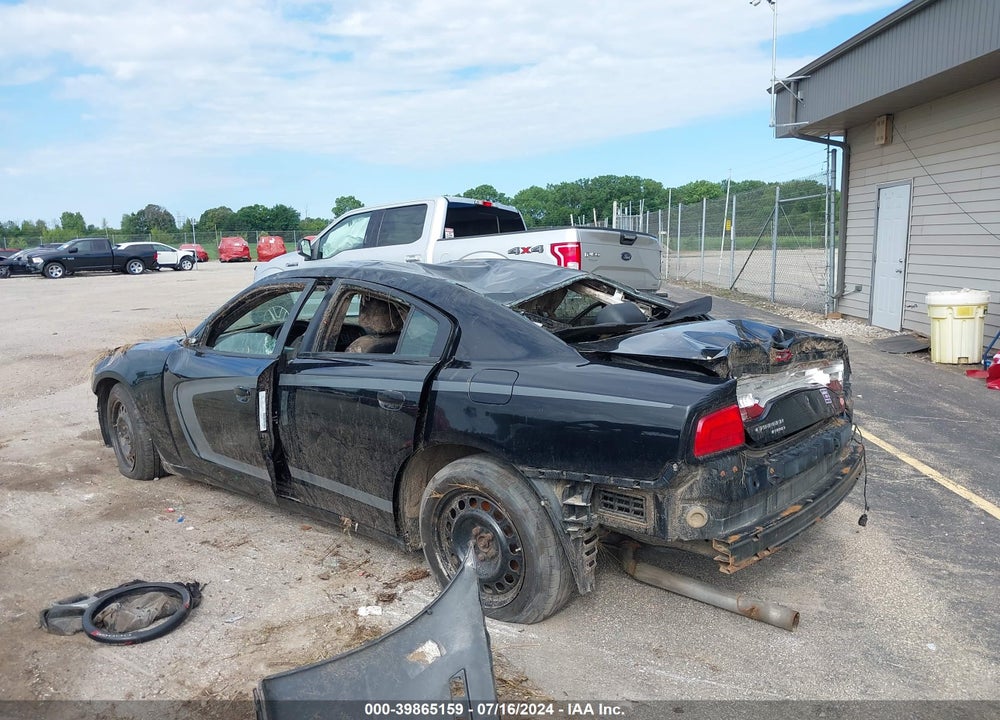 2014 DODGE CHARGER POLICE VIN: 2C3CDXKT1EH279984