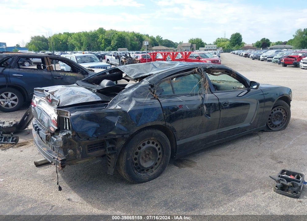2014 DODGE CHARGER POLICE VIN: 2C3CDXKT1EH279984