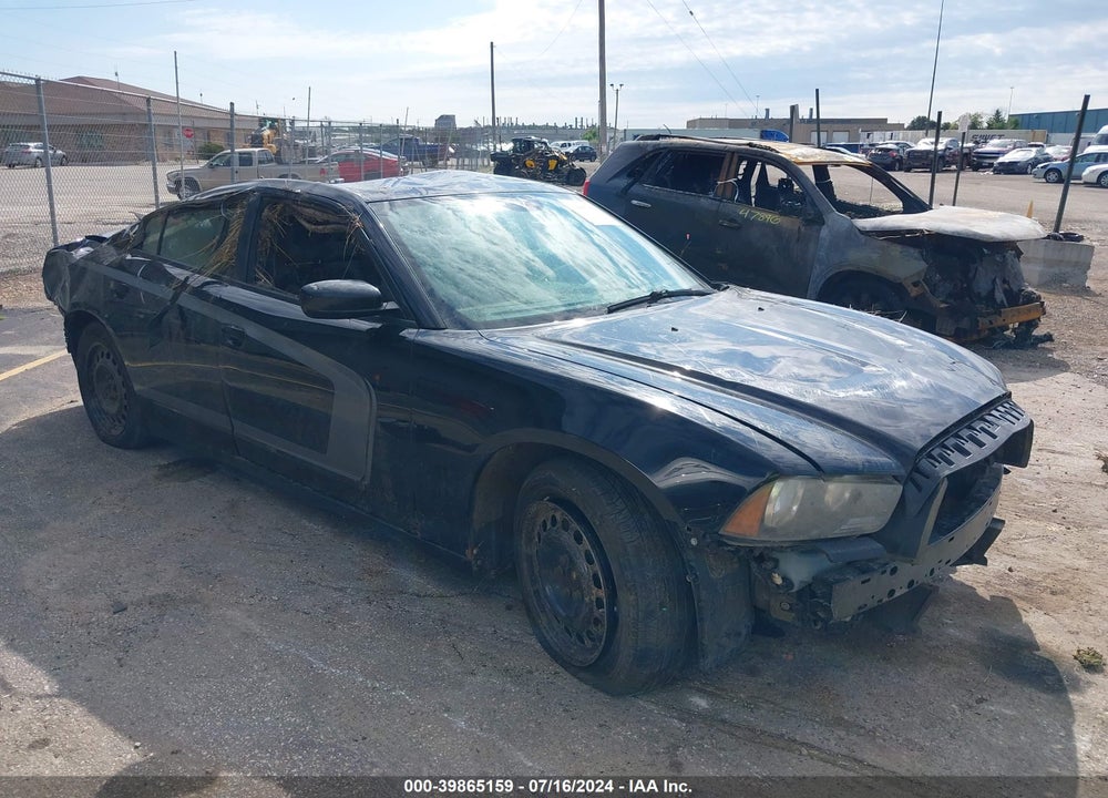 2014 DODGE CHARGER POLICE VIN: 2C3CDXKT1EH279984