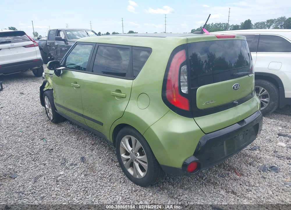 2016 KIA SOUL VIN: KNDJP3A5XG7820888