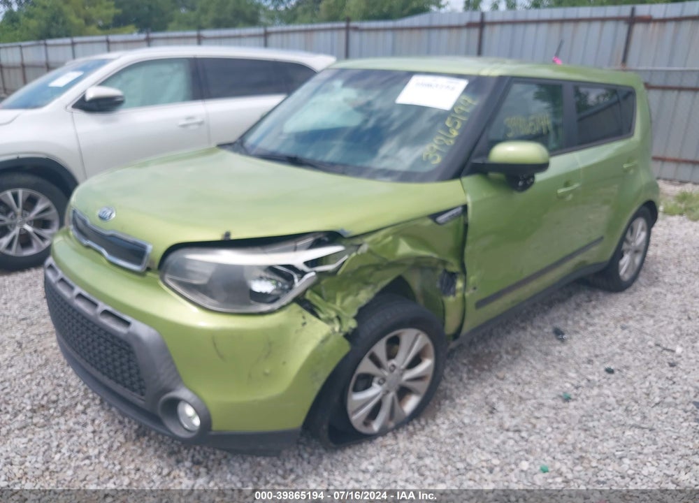 2016 KIA SOUL VIN: KNDJP3A5XG7820888