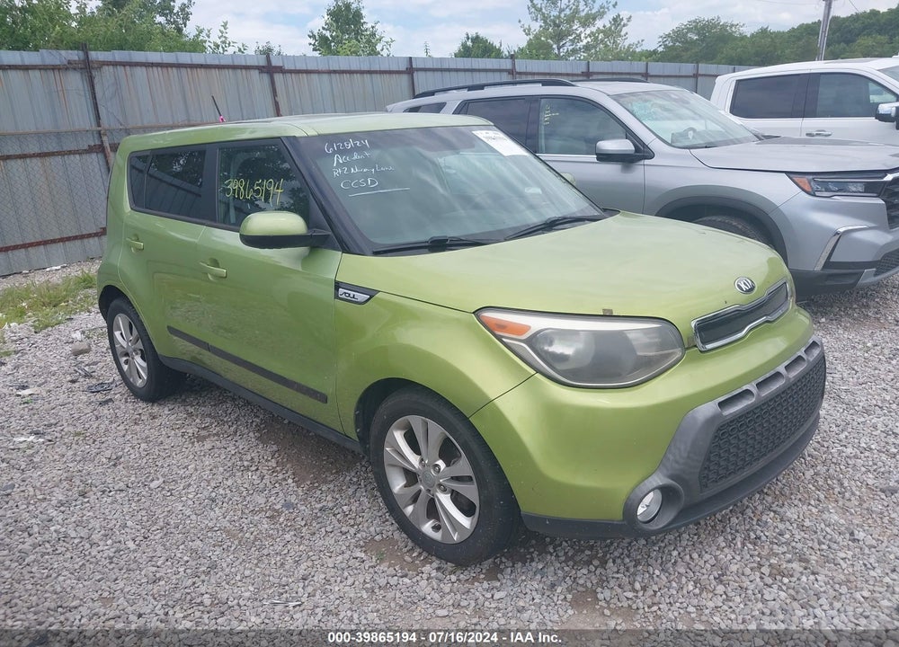 2016 KIA SOUL VIN: KNDJP3A5XG7820888