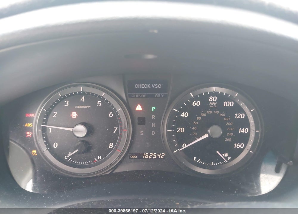 2007 LEXUS ES 350 VIN: JTHBJ46GX72128454