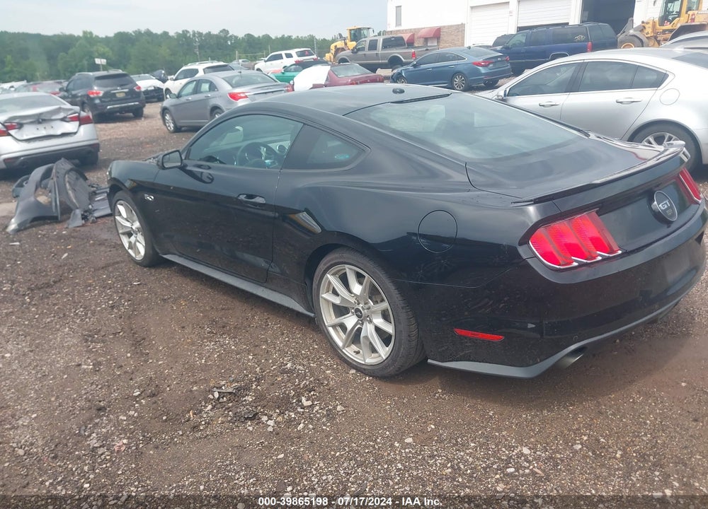 2015 FORD MUSTANG GT PREMIUM VIN: 1FA6P8CF8F5433345