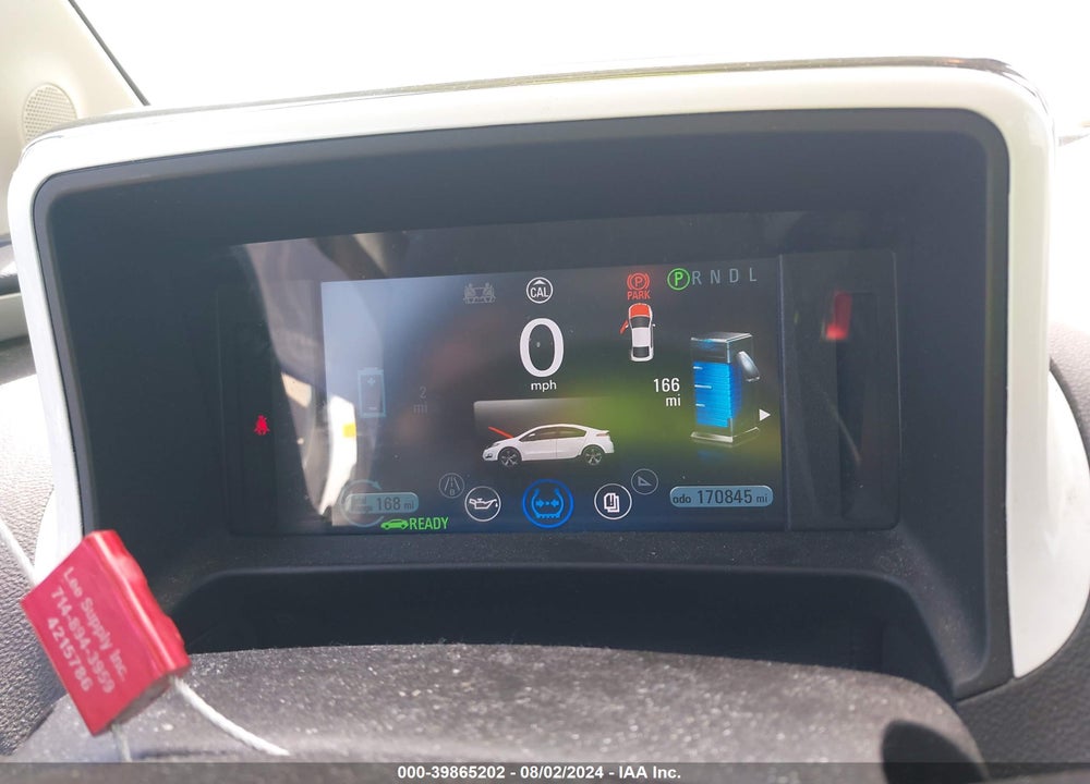 2013 CHEVROLET VOLT VIN: 1G1RE6E40DU132271