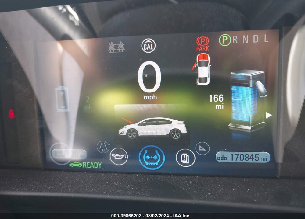 2013 CHEVROLET VOLT VIN: 1G1RE6E40DU132271