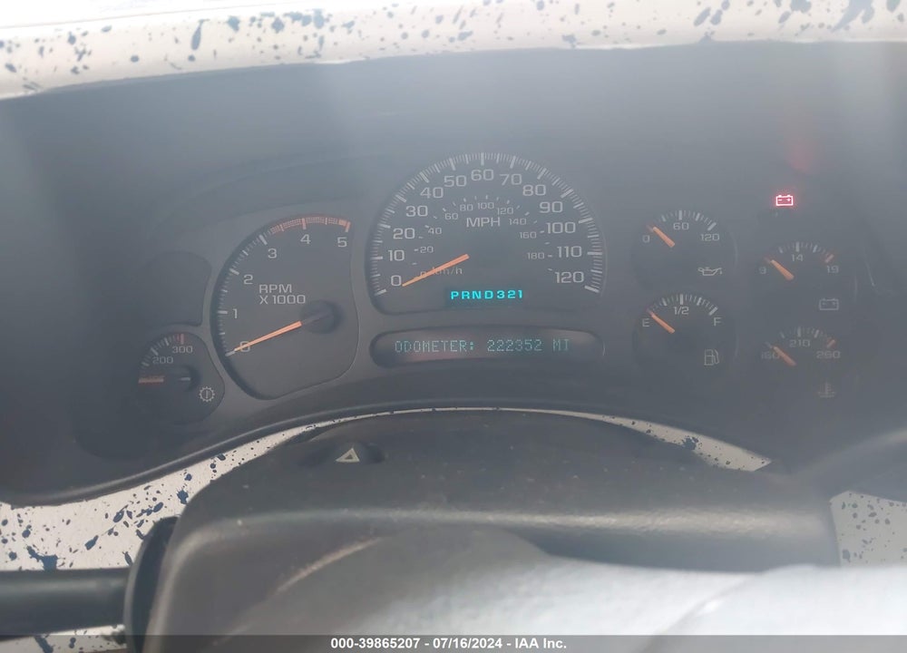 2004 CHEVROLET SILVERADO 2500HD LS VIN: 1GCHK29234E386256