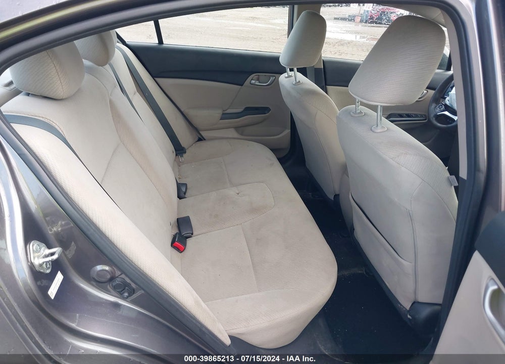 2013 HONDA CIVIC LX VIN: 19XFB2F55DE047878