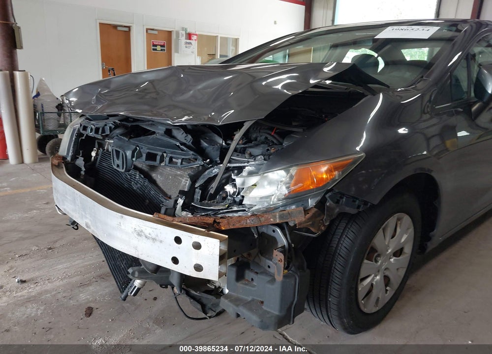 2012 HONDA CIVIC LX VIN: 19XFB2F57CE026531