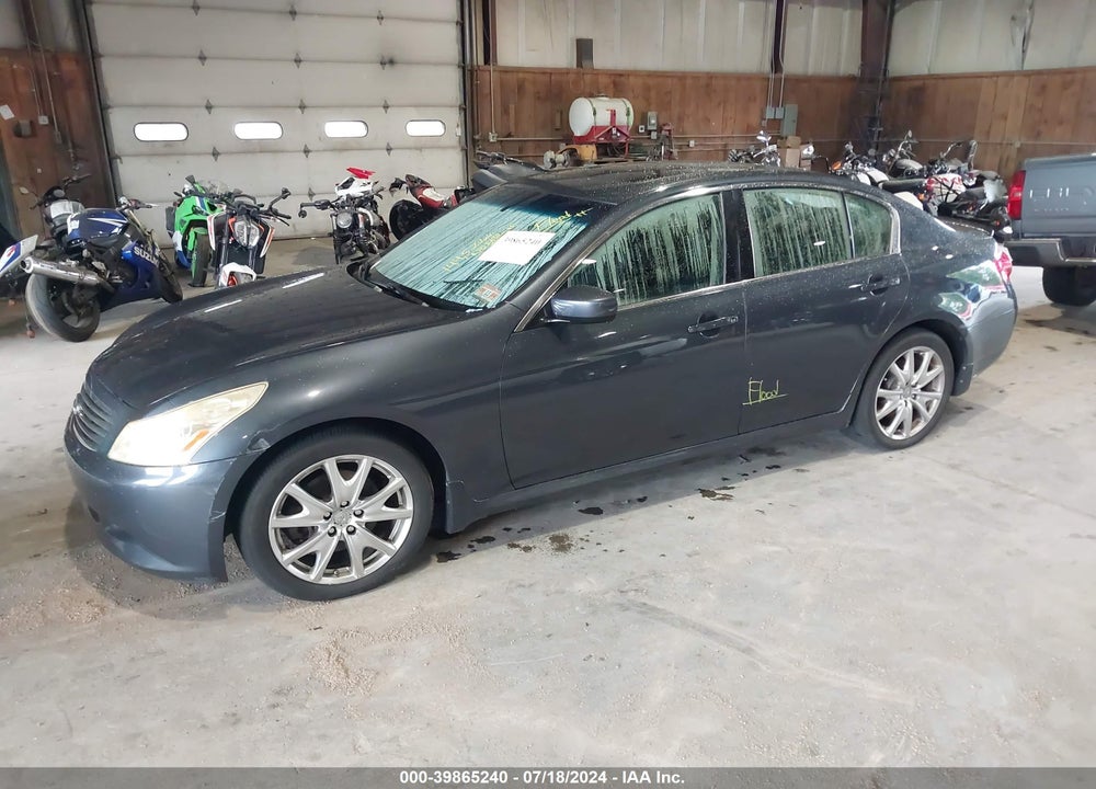 2009 INFINITI G37X VIN: JNKCV61F89M357600