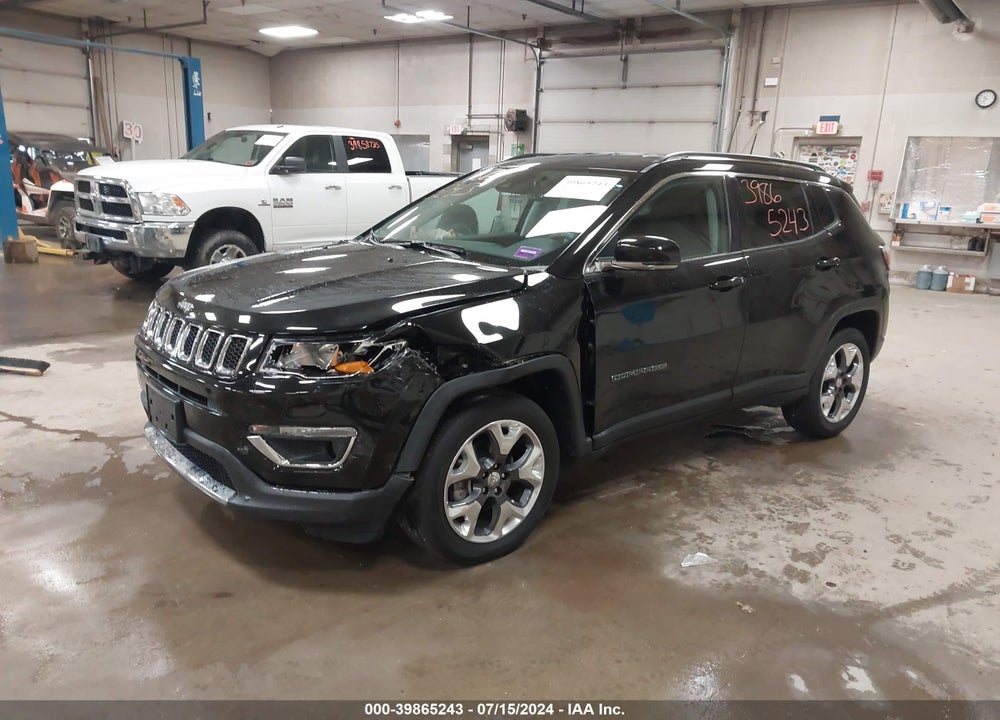 2021 JEEP COMPASS LIMITED 4X4 VIN: 3C4NJDCB5MT510697