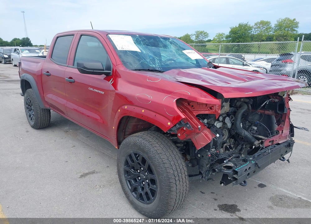 2023 CHEVROLET COLORADO 4WD SHORT BOX TRAIL BOSS VIN: 1GCPTEEK9P1124706